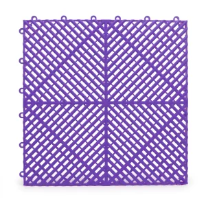 HY013-L interlocking floor tile in Purple