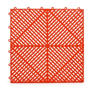 HY013-L interlocking floor tile in Red