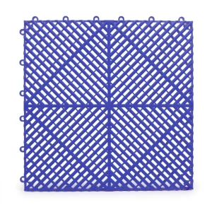 HY013-L interlocking floor tile in Royal Blue