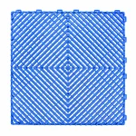 HY014 interlocking floor tile in Blue