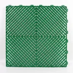 HY014 interlocking floor tile in Grass Green