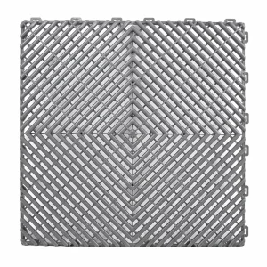 HY014 interlocking floor tile in Gray