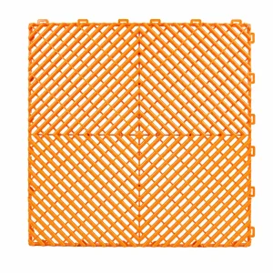 HY014 interlocking floor tile in Orange