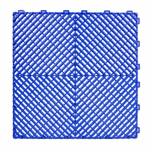 HY014 interlocking floor tile in Royal Blue