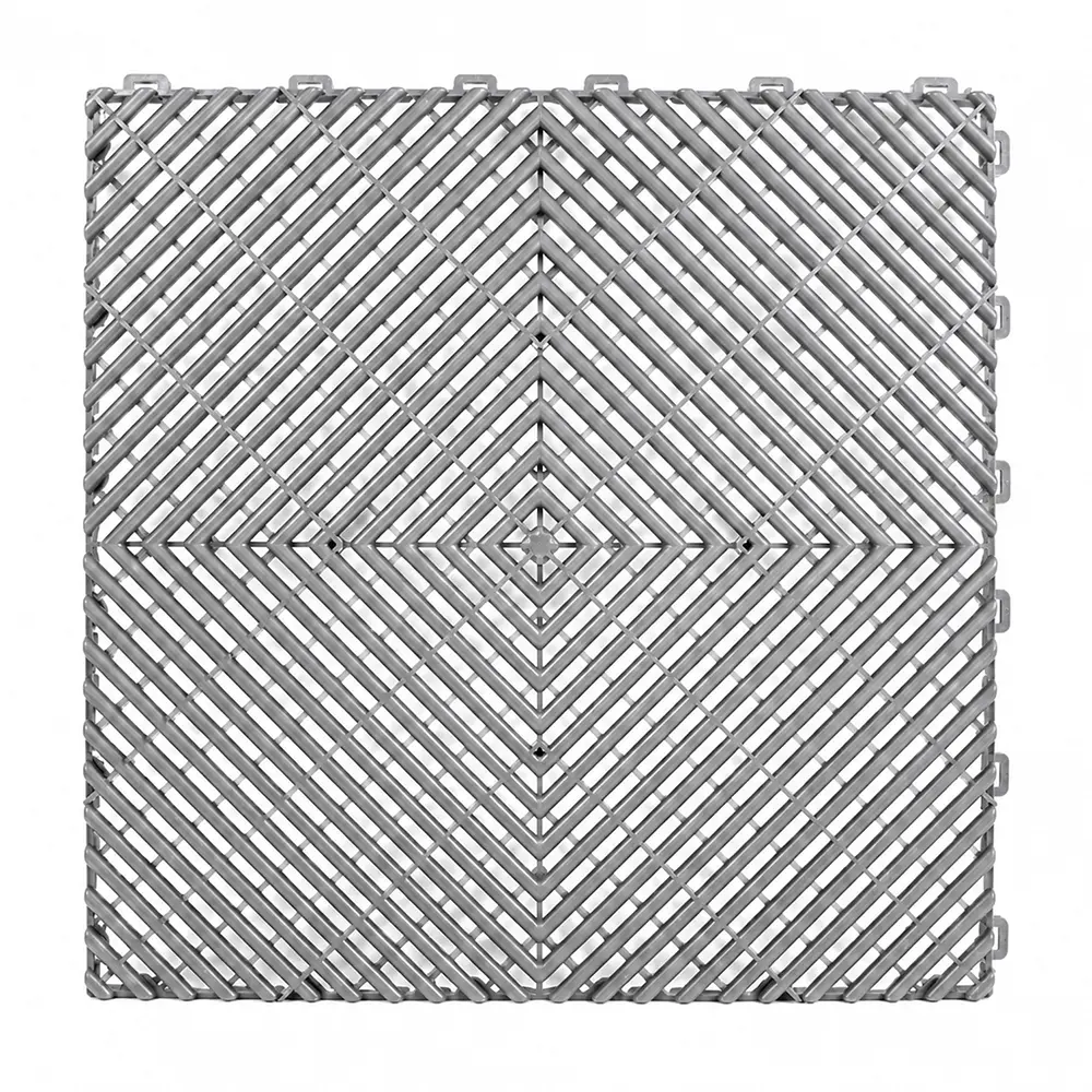 HY014 Diamond Pattern Garage Floor Tile