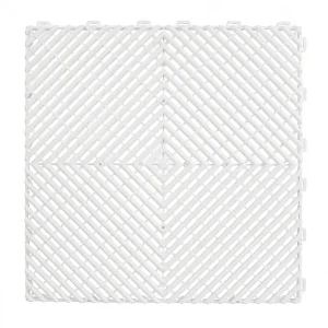 HY014 interlocking floor tile in White