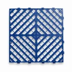 HY015 interlocking floor tile in Blue