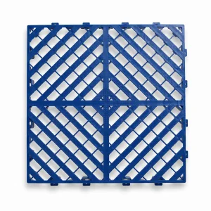 HY015 interlocking floor tile in Blue