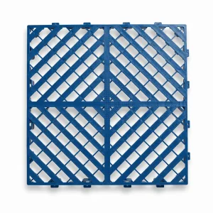HY015 interlocking floor tile in Light Blue