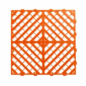 HY015 interlocking floor tile in Orange