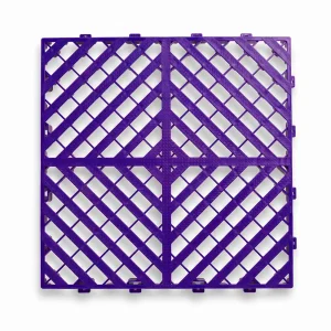 HY015 interlocking floor tile in Purple