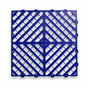HY015 interlocking floor tile in Royal Blue