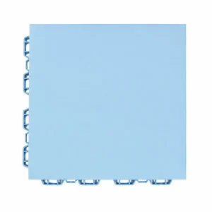 HY016 interlocking floor tile in Light Blue
