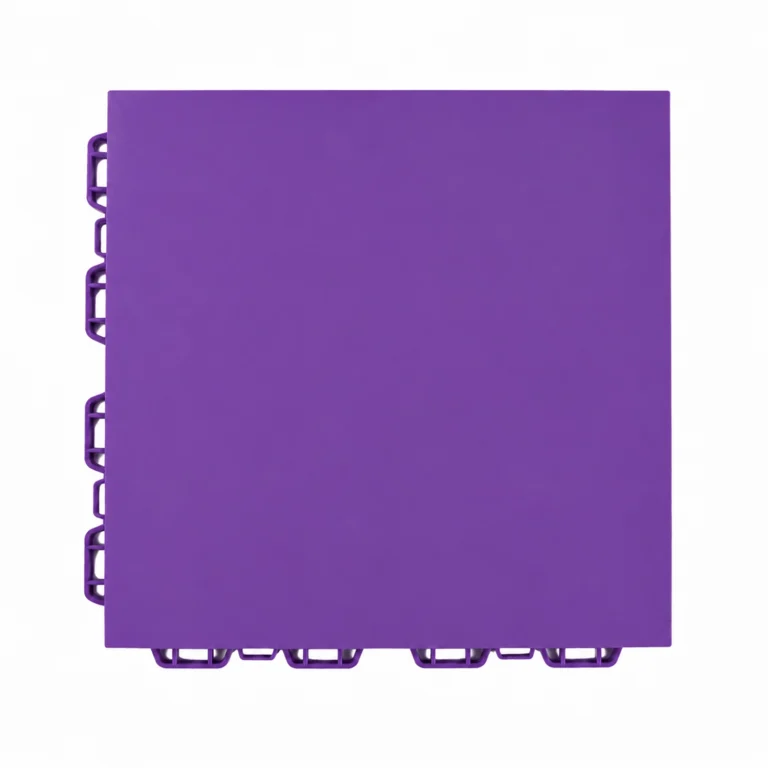 HY016-C interlocking floor tile in Purple