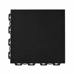 HY017 interlocking floor tile in Black