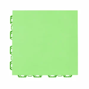 HY017 interlocking floor tile in Light Green
