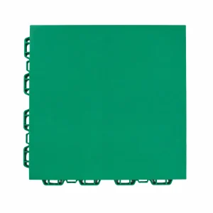HY017-C interlocking floor tile in Grass Green